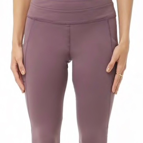 Purple Amethyst Active Leggings w/ Side Pockets M - Picture 3 of 4